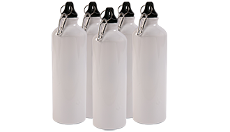WHITE water Bottle